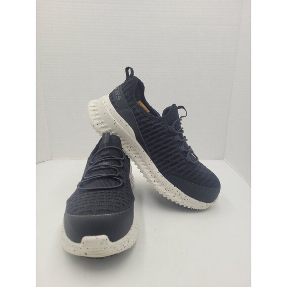 Skechers Work Black Shoe Women Memory Foam Slip Resistant EH Safe Size 7 EU 37 - Picture 1 of 10